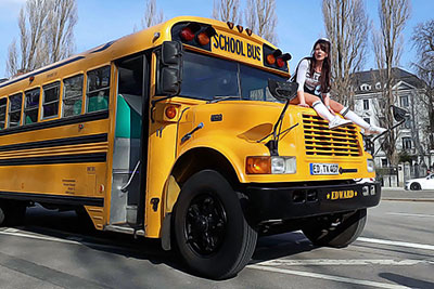 High School Bus