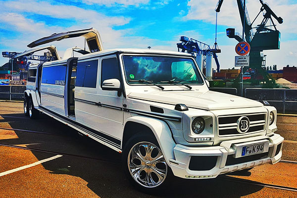 G-Klasse Brabus Stretchlimousine Frankfurt