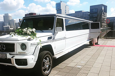 Mercedes G-Klasse Stretchlimousine Köln
