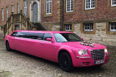 Pinke Stretchlimousine Osnabrück